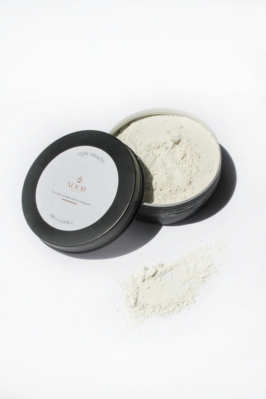 Argile blanche ultra ventilée