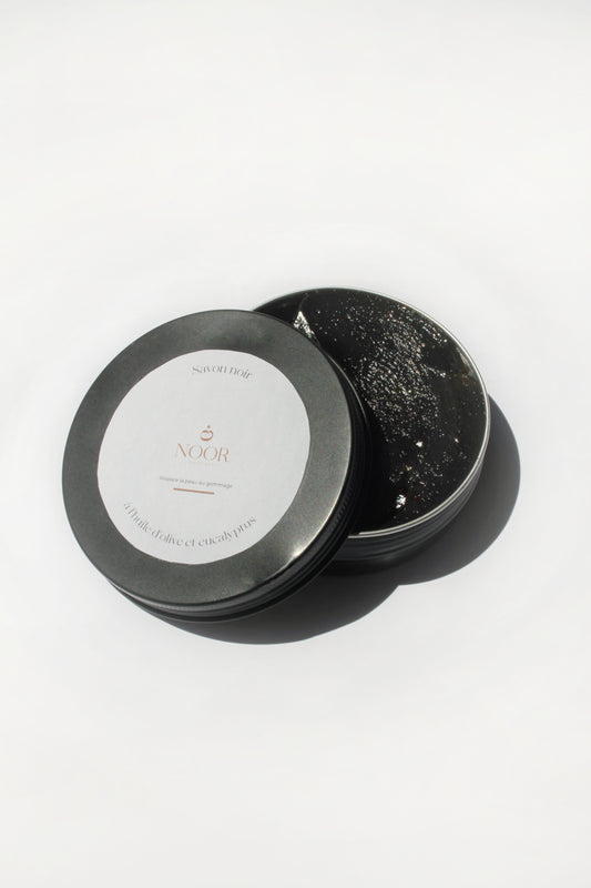 Savon noir huile d’olive et Eucalyptus